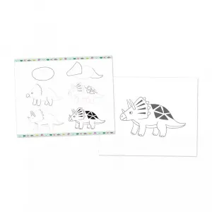 Kreslenie krok za krokom - 20 modelov dinosaurov
