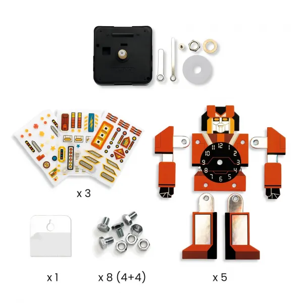 Vyrob si sám - hodiny - robot