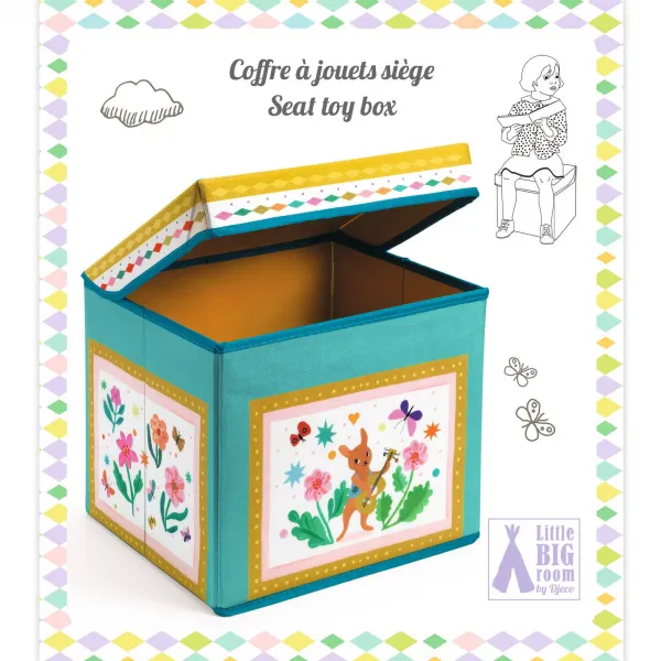 Úložný box na hračky - karavan