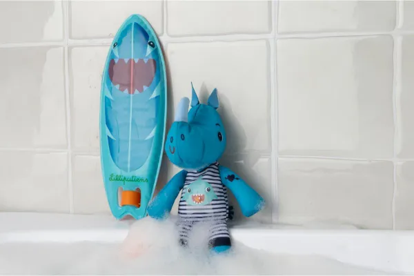 Lilliputiens - surfer nosorožec Marius - magická hračka do vody