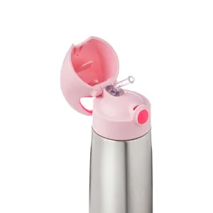 Termoska na pitie so slamkou 500 ml - flamingo fizz