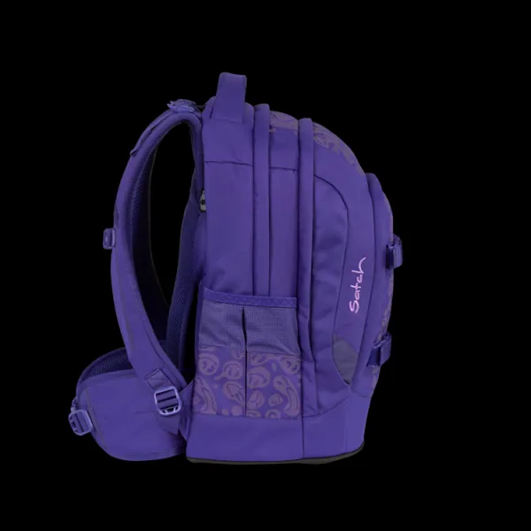 Študentský batoh Ergobag Satch Pack – Bright Faces - reflexný