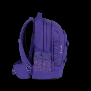 Študentský batoh Ergobag Satch Pack – Bright Faces - reflexný
