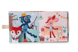 Lilliputiens - textilná knižka s prstovou bábkou - doktorka Alice