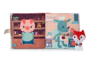 Lilliputiens - textilná knižka s prstovou bábkou - doktorka Alice