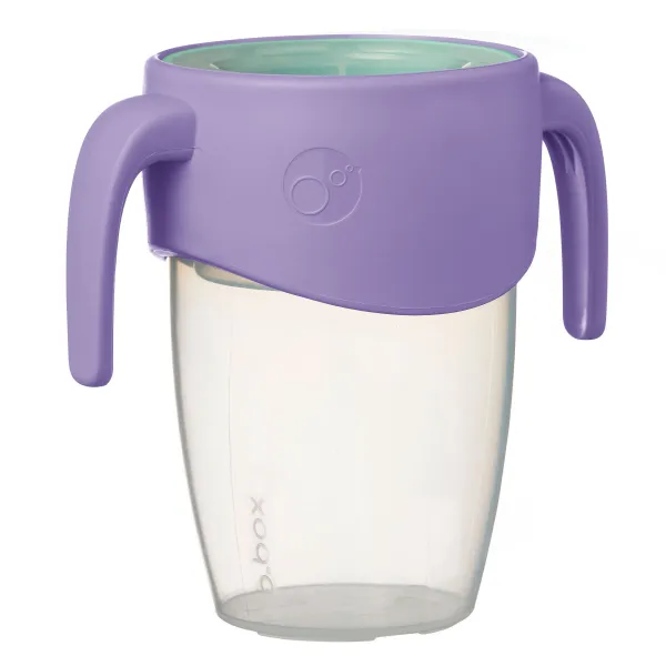 360° netečúci učiaci hrnček 250 ml - lilac pop