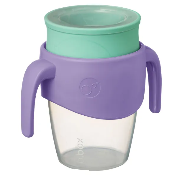 360° netečúci učiaci hrnček 250 ml - lilac pop
