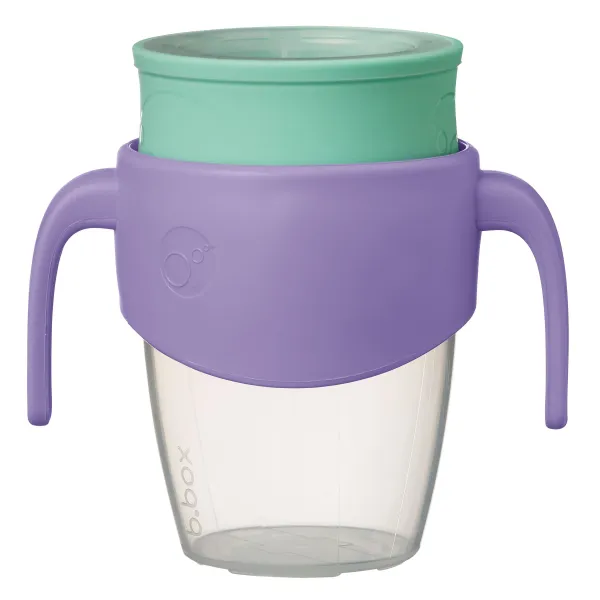 360° netečúci učiaci hrnček 250 ml - lilac pop