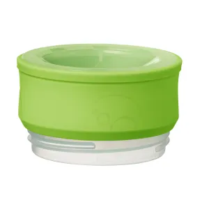 360° netečúci učiaci hrnček 250 ml - modrá/zelená