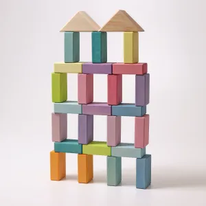Grimm's - Detské kocky - Pastel duo
