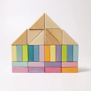 Grimm's - Detské kocky - Pastel duo