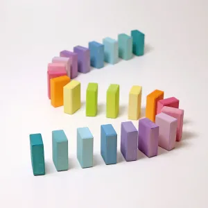 Grimm's - Detské kocky - Pastel duo