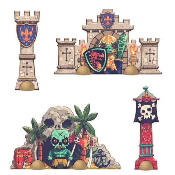 Arty Toys - Veľké puzzle - Bitka - 30 ks