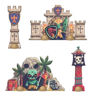 Arty Toys - Veľké puzzle - Bitka - 30 ks