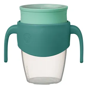 360° netečúci učiaci hrnček 250 ml - emerald forest