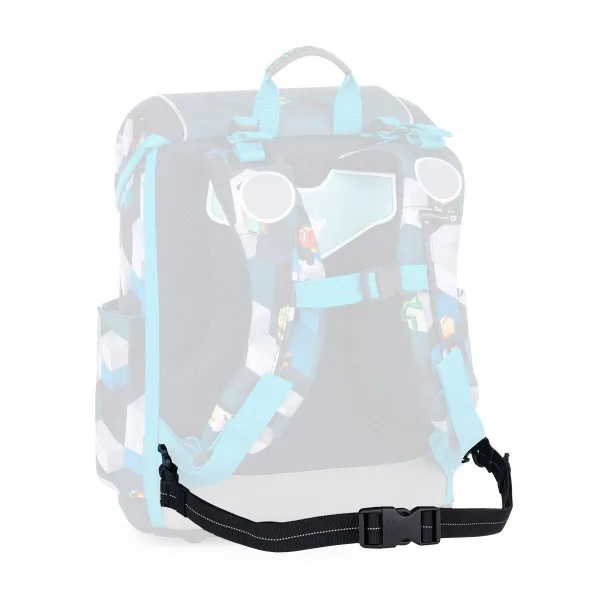 Čierny bedrový pás Topgal TOP 24022