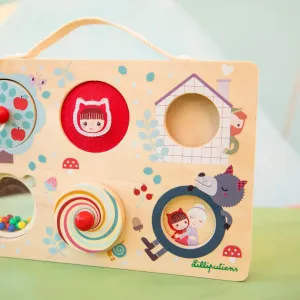 Lilliputiens - Activity Board - dobrodružstvo Červenej Čiapočky a vlka Ľudovíta