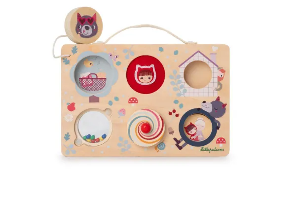 Lilliputiens - Activity Board - dobrodružstvo Červenej Čiapočky a vlka Ľudovíta