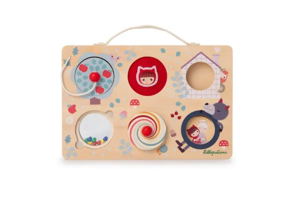 Lilliputiens - Activity Board - dobrodružstvo Červenej Čiapočky a vlka Ľudovíta