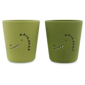 Detský silikónový hrnček 2 ks Mr. Dino