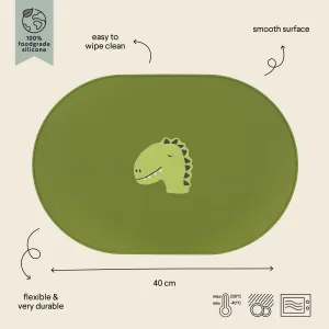 Detské silikónové prestieranie Mr. Dino