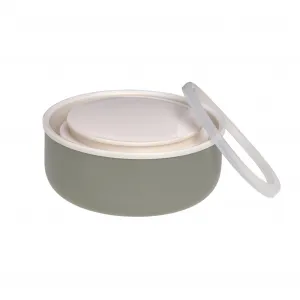 Termoska na jedlo - Happy Prints light olive
