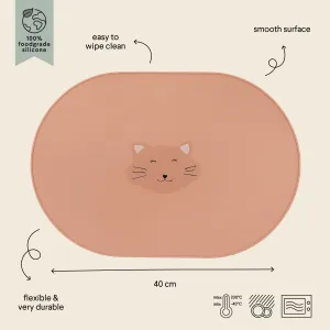 Detské silikónové prestieranie Mrs. Cat
