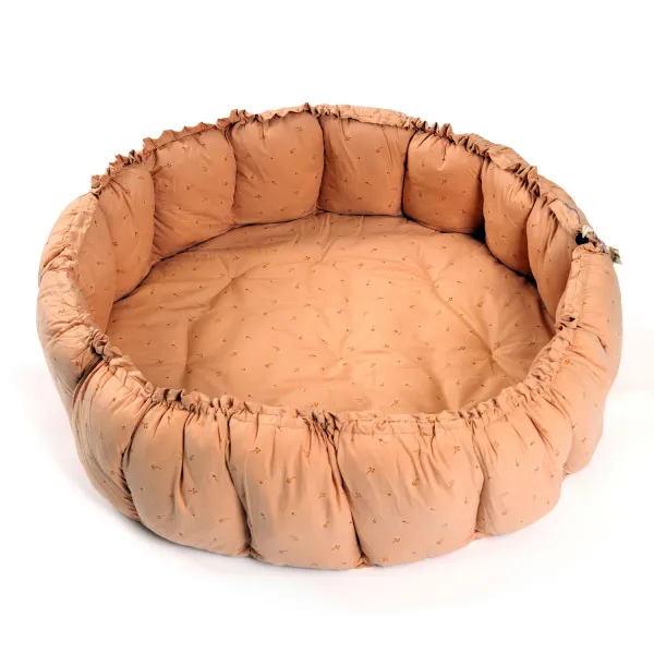 Play&Go Bloom detské hniezdo Organic Fleuri