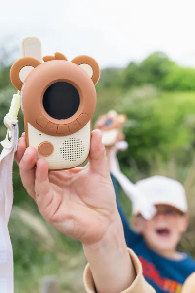Detské vysielačky Zoo Walkie Talkie - králik - medveď