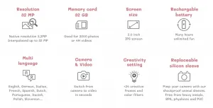 Detský digitálny fotoaparát Zoo Friends - mačka