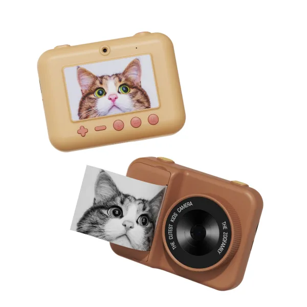 Detský instantný fotoaparát Zoo Print - líška