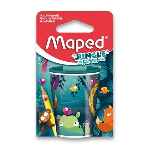 Strúhadlo MAPED Jungle Fever, 2 otvory