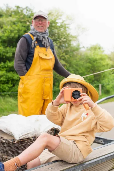 Detský instantný fotoaparát Zoo Print - medveď