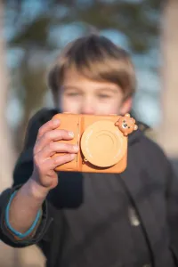 Detský instantný fotoaparát Zoo Print - medveď
