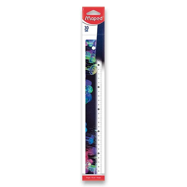 Pravítko MAPED Deepsea Paradise, 30 cm