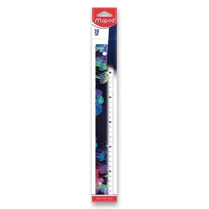 Pravítko MAPED Deepsea Paradise, 30 cm