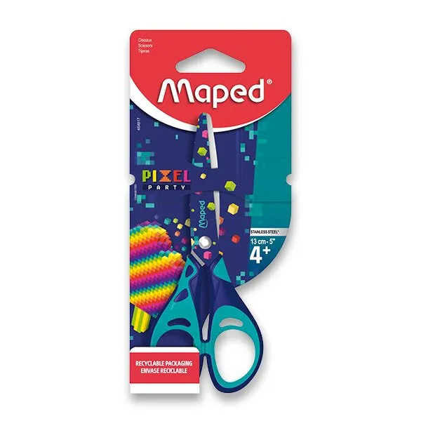 Nožnice MAPED Pixel Party, 13 cm