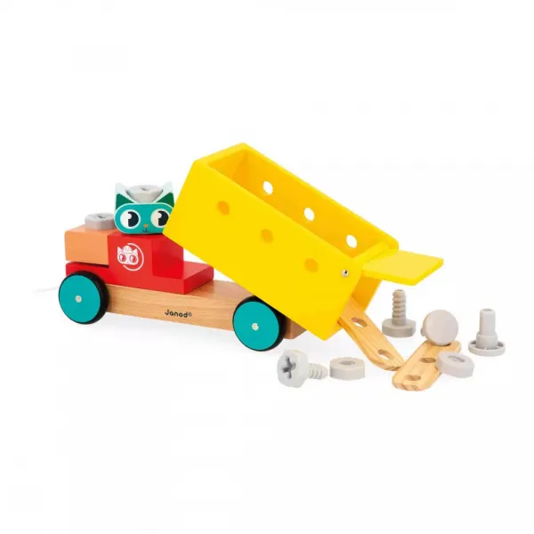 BricoKids - Veselý ťahač s náradím
