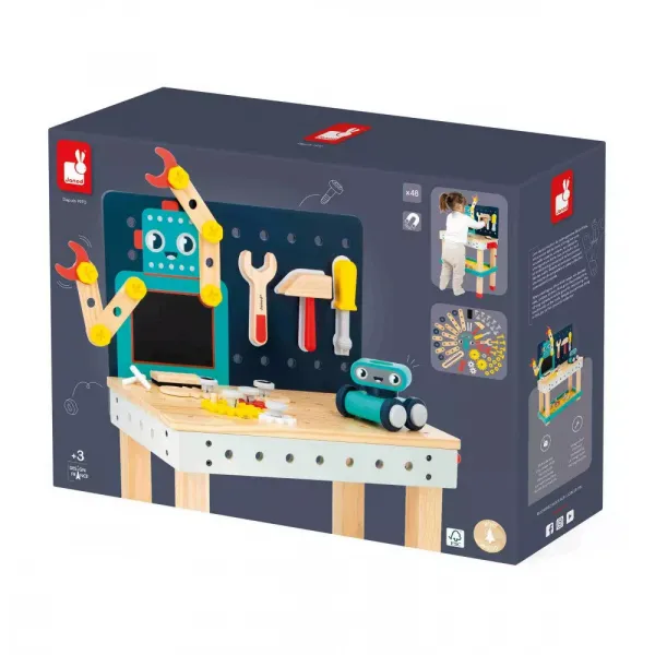 BricoKids - Pracovný ponk - Robot