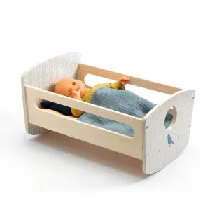 Baby Pomea - drevená kolíska pre bábiky