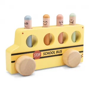 Pop-up - vyskakovacie kolíčky - školský autobus