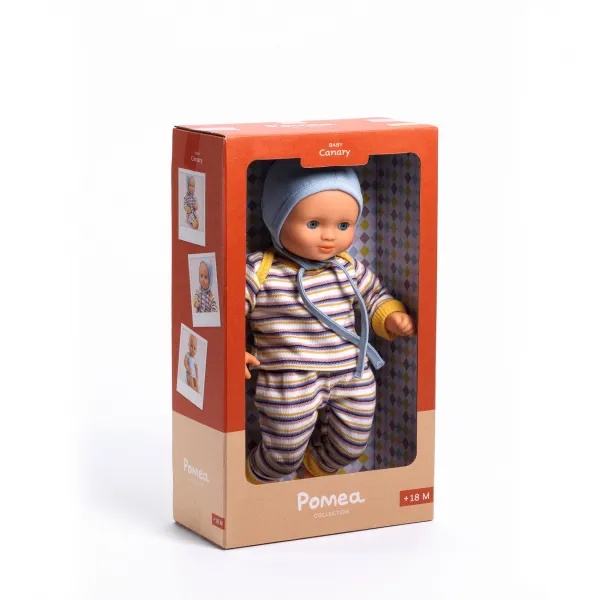Balíček Baby Pomea s bábikou Canary - výbavička na prechádzky