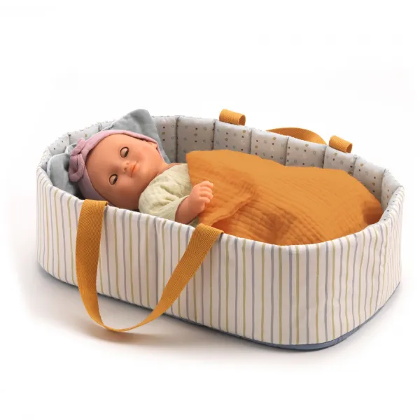 Balíček Baby Pomea s bábikou Pistache - výbavička pre pokojný spánok