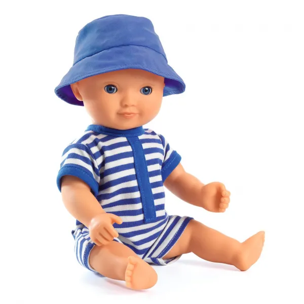 Balíček Baby Pomea s bábikou chlapcom Oliverom - výbavička na kúpanie
