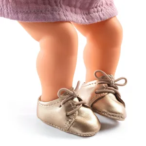 Baby Pomea - topánočky pre bábiky - zlaté