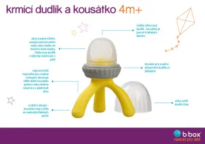 Kŕmiaci cumlík a hryzadielko - svetlomodré