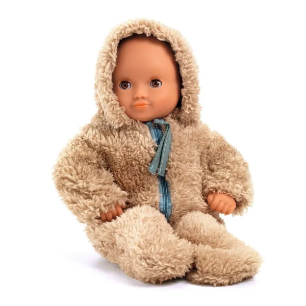 Baby Pomea - zimný overal pre bábiky