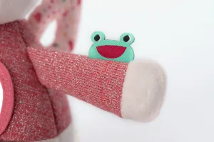 Lilliputiens – textilná hračka s aktivitami - jednorožec Lena
