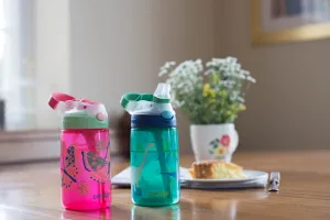 Detská hydratačná fľaša Contigo James 420 ml - modrá s tanečnicou