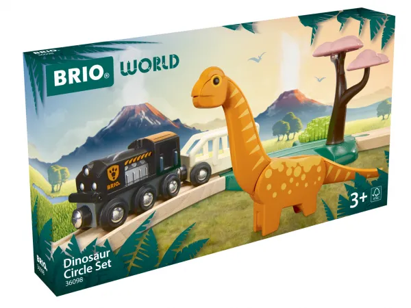 Brio - Dinosauria kruhová vláčikodráha